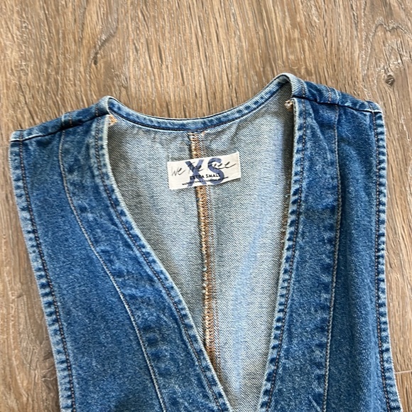 FREE PEOPLE / Modern Meadow Denim Suit - XS - Picture 11 of 15